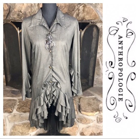Anthropologie Tops - RESERVED Anthro | Cordelia | Steampunk Tunic